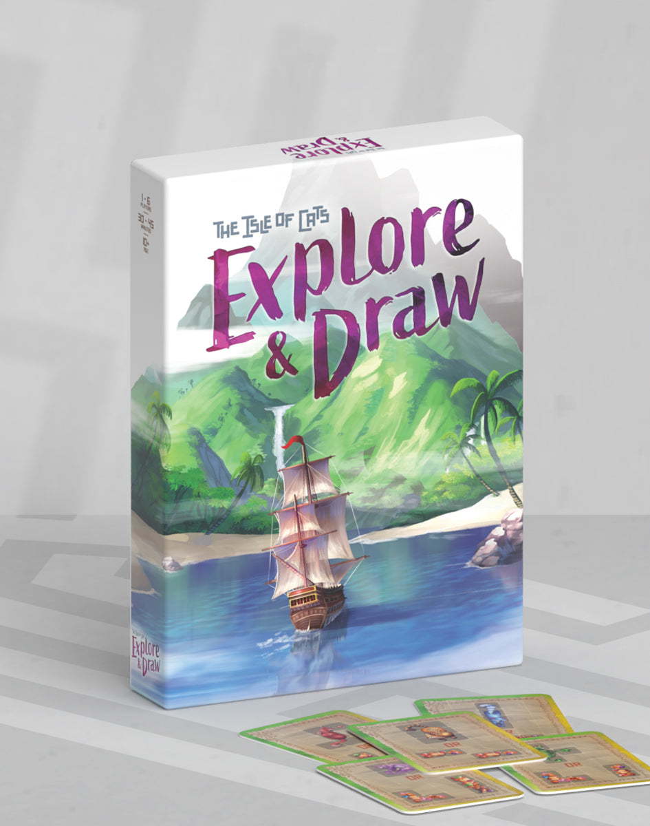 Explroring Drawing Explore & Draw Kickstarter Edition – The City of Games